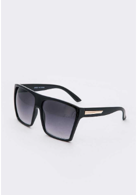 Classic - Flat Top Square Frame Unisex Sunglasses