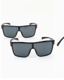 Code Red - Square Frame Unisex Sunglasses