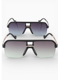 Life Is Where You Take It - Gradient Lense Unisex Pilot Sunglasses
