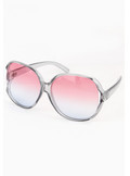 Beach Day - Oversized Round Sunglasses